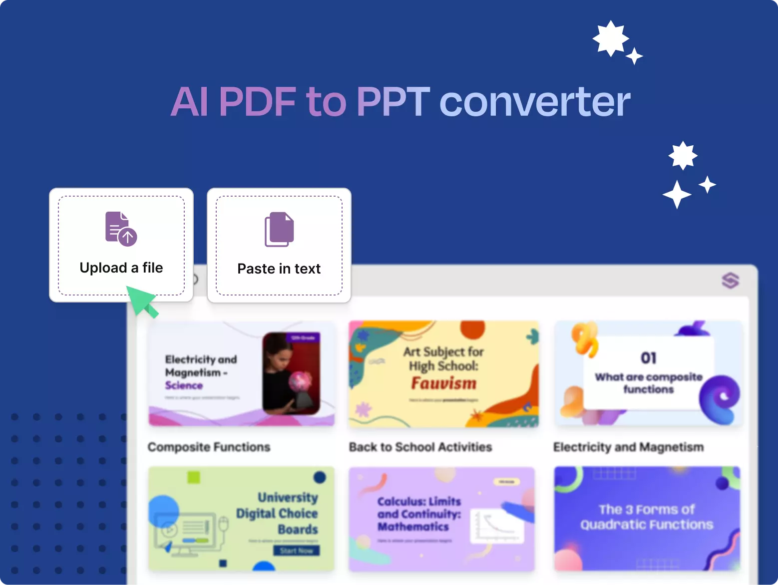 PDF to PPT